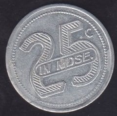 ANKARA NCO OPEN MESS 25 LİK NATO JETONU