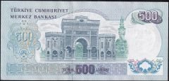 6.Emisyon 2.Tertip 500 Lira O06 254367 Çilaltı Çil