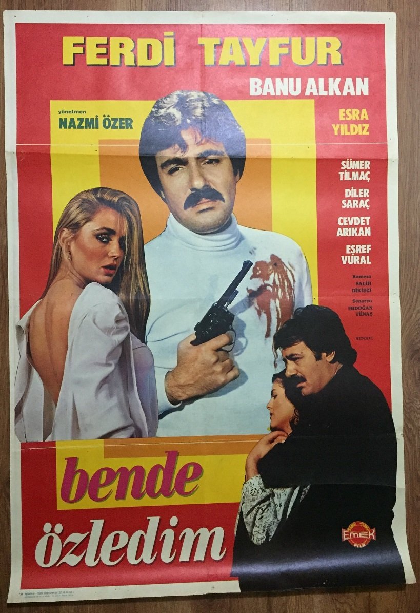 FERDİ TAYFUR - BANU ALKAN - BENDE ÖZLEDİM - FİLM AFİŞİ