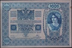 Avusturya Macaristan 1000 Korona 1902 Çilaltı Çil