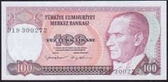 7.Emisyon 2.Tertip 100 Lira D19 300272 Çil