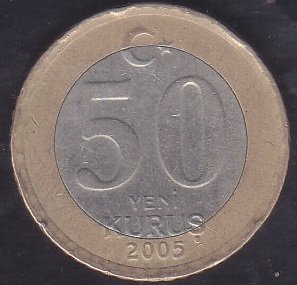 2005 Yılı 50 Yeni Kuruş