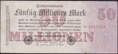Almanya 50.000.000 Mark 1923 Çok Temiz+