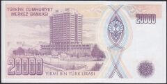 7.Emisyon 2.Tertip 20000 Lira G76 951751 Çil