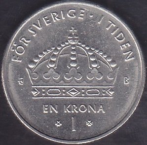 İSVEÇ 1 KRONA 2002