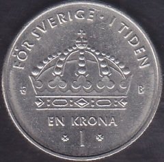 İSVEÇ 1 KRONA 2002