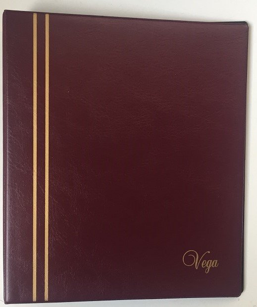 VEGA KAĞIT PARA ALBÜMÜ ( BORDO ) 4.5 CM