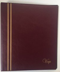 VEGA KAĞIT PARA ALBÜMÜ ( BORDO ) 4.5 CM