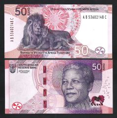 Güney Afrika 50 Rand 2023 Çil Pick 150