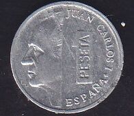 İspanya 1 Peseta 1989