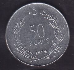 1979 Yılı 50 Kuruş