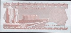 6.Emisyon 3.Tertip 20 Lira H15 224909 Çil