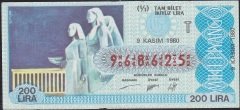 1980 9 Kasım Tam Bilet - T Serisi