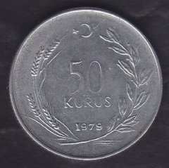 1979 Yılı 50 Kuruş