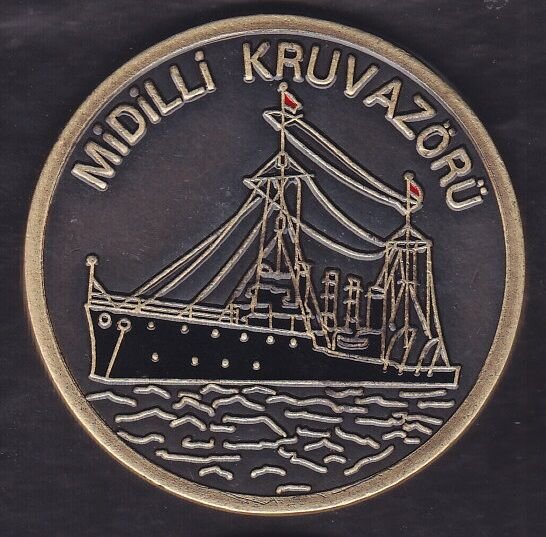 Midilli Kruvazörü Çanakkale Savaşı Madalya
