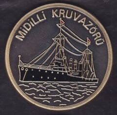 Midilli Kruvazörü Çanakkale Savaşı Madalya
