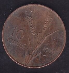 1970 Yılı 10 Kuruş