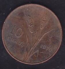 1970 Yılı 10 Kuruş