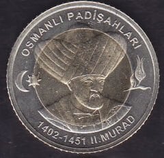 2024 Yılı Hatıra 1 Lira - 2.Murad