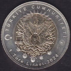 2024 Yılı Hatıra 1 Lira - 2.Murad