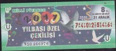 2010 31 Aralık Çeyrek Bilet - U Serisi