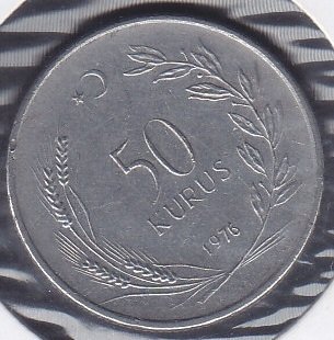 1976 Yılı 50 Kuruş