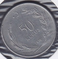 1976 Yılı 50 Kuruş