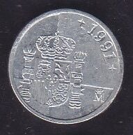 İspanya 1 Peseta 1991