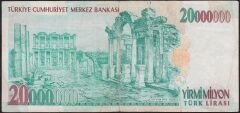 7.Emisyon 20 000 000 Lira E72 287462 Çok Temiz