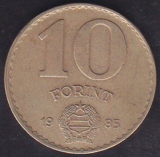 MACARİSTAN 10 FORİNT 1985