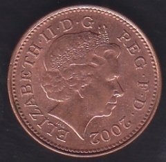 İNGİLTERE 1 PENNY 2002