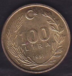 1991 Yılı 100 Lira