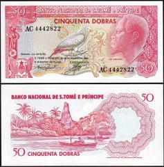 S.Tome e Principe 50 Dobras 1982 Çil Pick 56