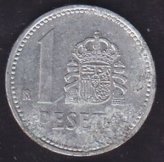 İspanya 1 Peseta 1985