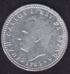 İspanya 1 Peseta 1985
