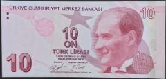 9.Emisyon 4.Tertip 10 Lira D001 990606 Çilaltı Çil