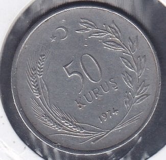 1974 Yılı 50 Kuruş