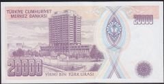 7.Emisyon 2.Tertip 20000 Lira G17 200796 Çilaltı