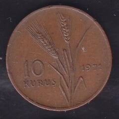 1971 Yılı 10 Kuruş