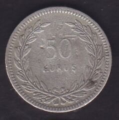 1948 Yılı 50 Kuruş Gümüş