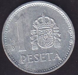 İspanya 1 Peseta 1988