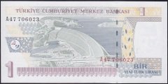 8.Emisyon 1 YTL A47 706023 Çil