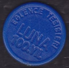 Luna 100.yıl Lunapark Jetonu Mavi