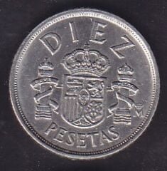 İspanya 10 Pesetas 1983