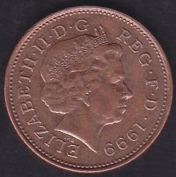 İNGİLTERE 1 PENNY 1999