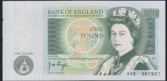 İNGİLTERE 1 POUND 1978 ÇİLALTI ÇİL PİCK 377a