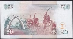 Kenya 50 Şiling 1996 Çil Pick 36a