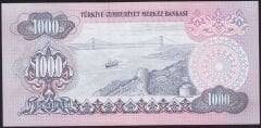 6.Emisyon 2.Tertip 1000 Lira D53 204066 Çilaltı