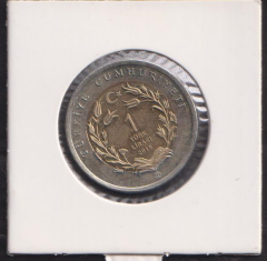 2015 Yılı 1 Lira Ankara Keçisi Hatıra Para