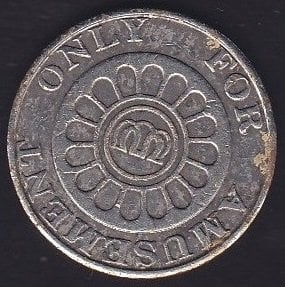 A MUSEMENT ONLY FOR değerli eski paralar